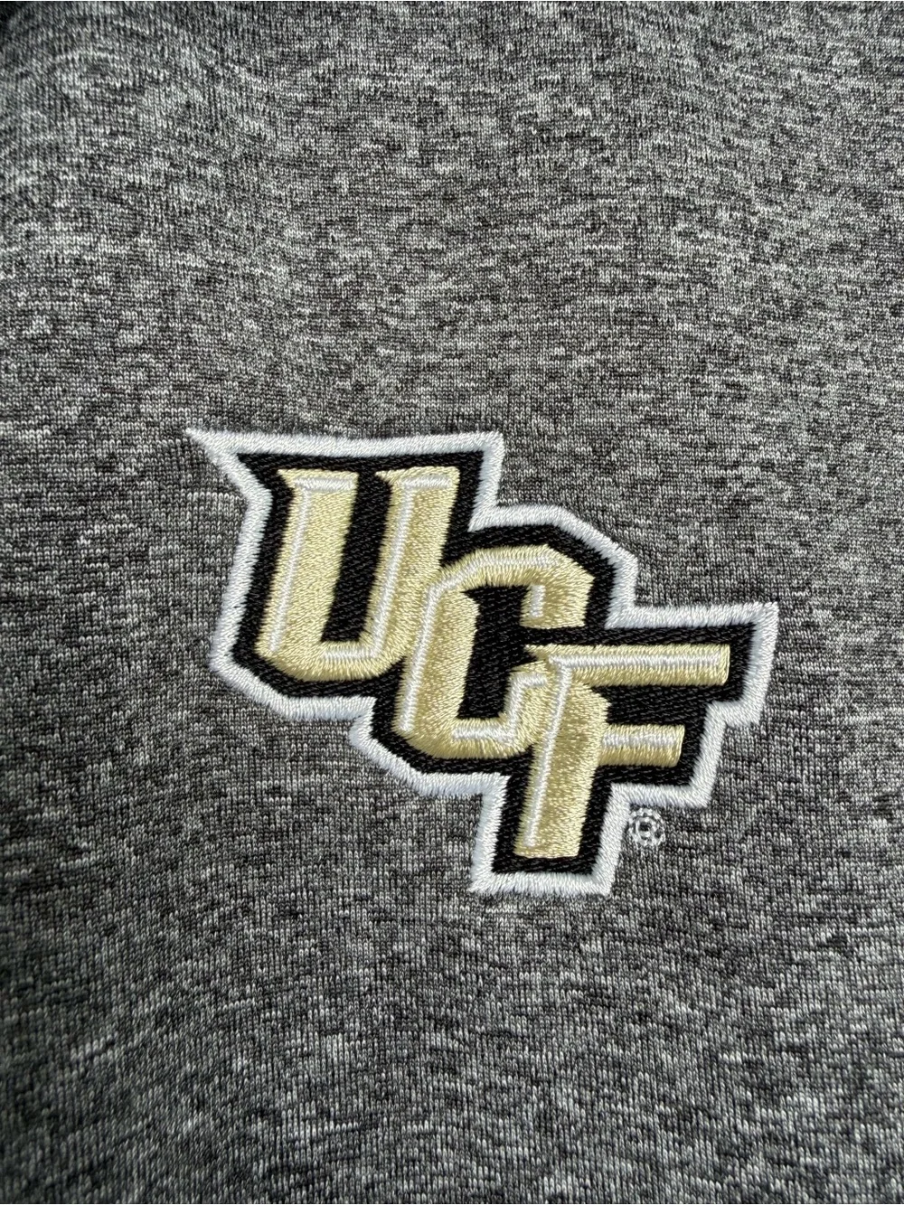 Nike Men's Gray Heather UCF Dri-FIT Polo